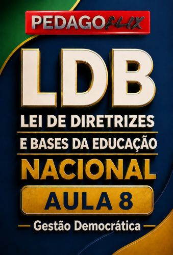 LDB MAPAS MENTAIS - AULA 8 - GESTAO DEMOCRATICA