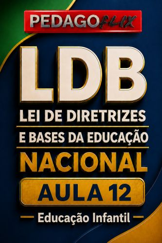 LDB MAPAS MENTAIS - AULA 12 - EDUCAÇÃO INFANTIL