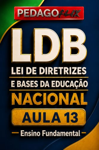 2026 - LDB MAPAS MENTAIS - AULA 13 - ENSINO FUNDAMENTAL
