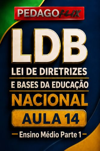 2026  - LDB MAPAS MENTAIS - AULA 14 - ENSINO MÉDIO - PARTE 1