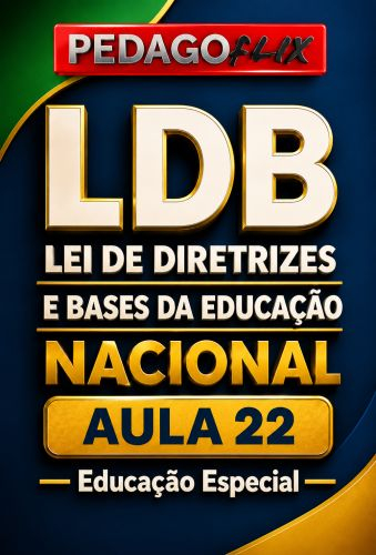 LDB MAPAS MENTAIS - AULA 22 - EDUCAÇÃO ESPECIAL